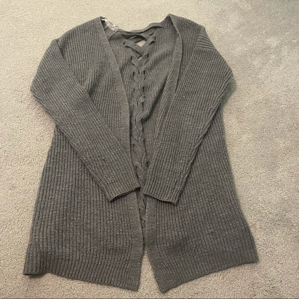 Grey Crdigan